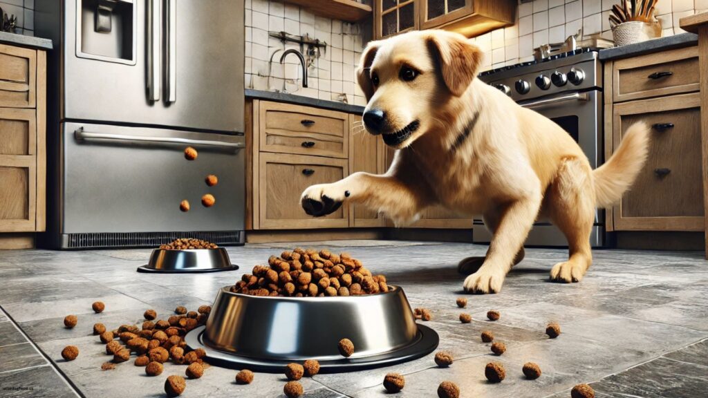 why-do-dogs-flip-their-food-bowl